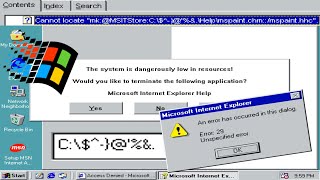 Installing Windows 98 to $^-}@'%&.