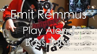 Video thumbnail of "Red Hot Chili Peppers - Emit Remmus // Bass Cover // Play Along Tabs and Notation"
