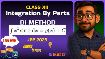 🔥 JEE Mains Pyqs / Indefinite Integration IITJEE Maths 2025 / Class 12 / 🎯 With Tricks /Akash Chanda