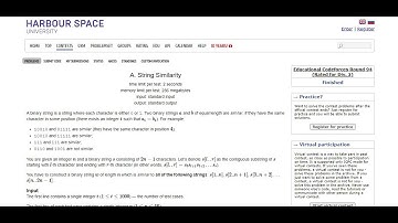 A. String Similarity | Codeforces | Educational Codeforces Round 94 (Rated for Div  2)
