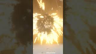 Epic Explosion on the Space Station 🚉 Teardown Destruction! #shorts