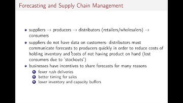 Introduction to Forecasting: What is a Forecast? Naive Model