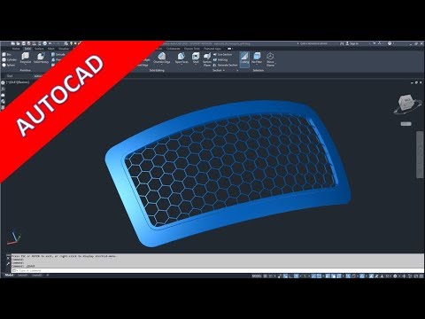 Hexagon Grill - 2020 Training Part Design - YouTube