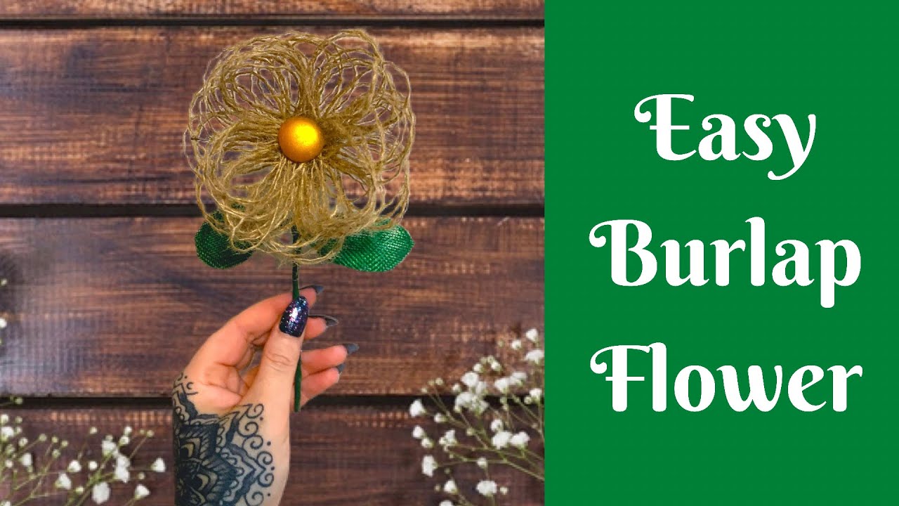 DiyDreaming - Hey Crafty Friends! Here are the burlap flowers and