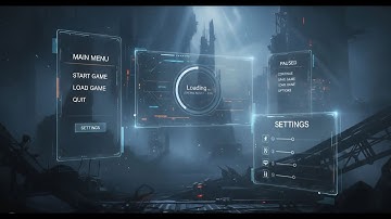 🖥️ Unreal Engine Complete UI System — Main Menu & Settings & Pause & Loading (C++ & Blueprint)