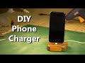 DIY Smartphone Charging Dock  -  Made From A Recycled Skateboard!