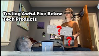 Testing Awful Five Below Tech Products Wih @TheodoreDudley-e6w 