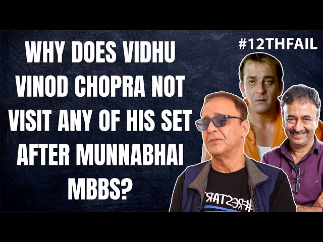 Vidhu Vinod Chopra opens up 1st time on what happened between Rajkumar Hirani, Sanjay Dutt and him.. class=