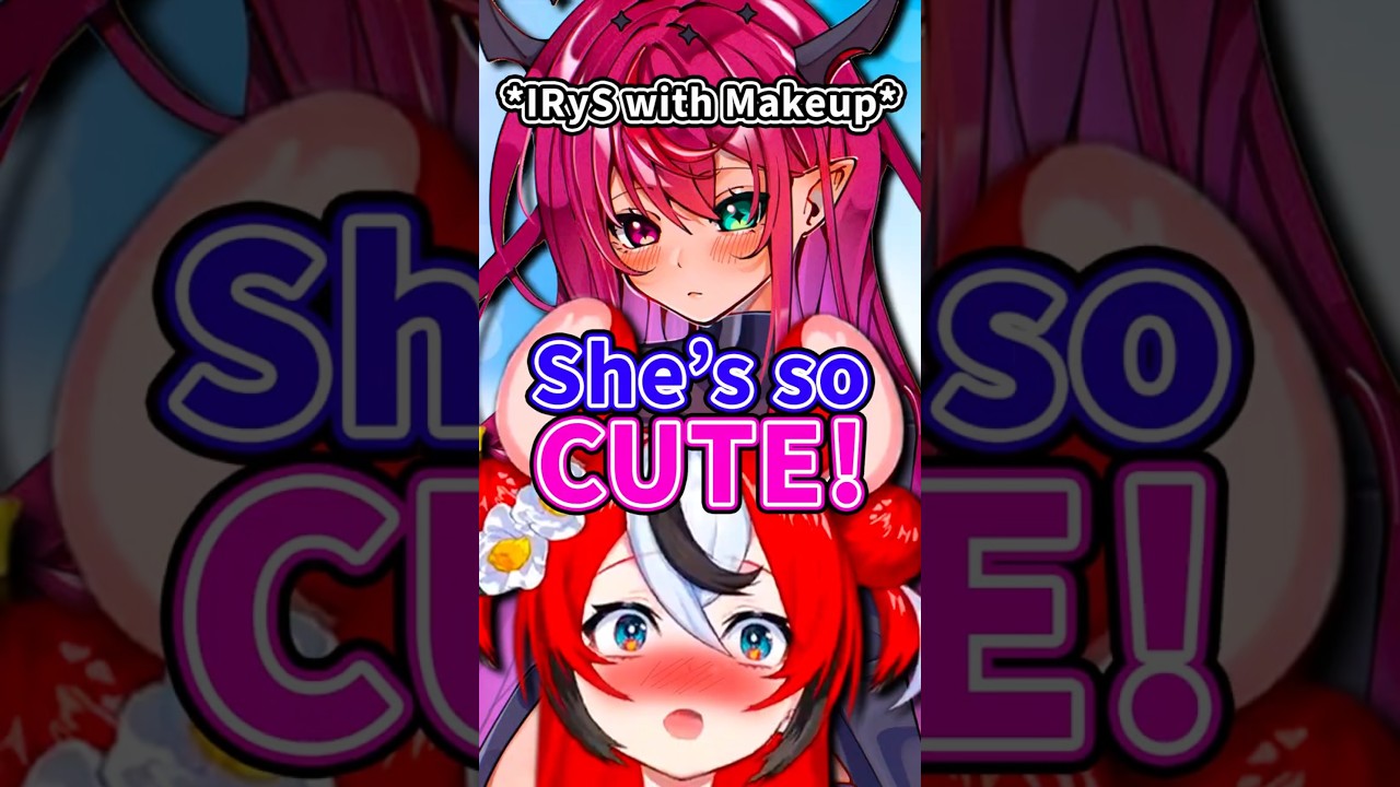 Bae Gets STUNLOCKED After Seeing IRyS With Makeup IRL