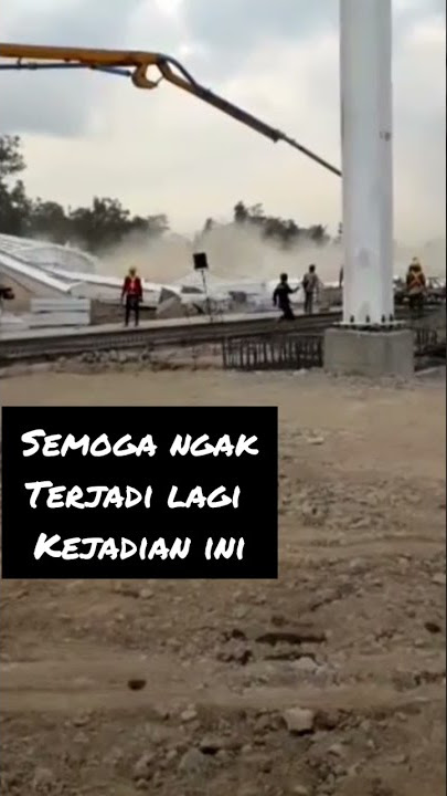 detik detik konstruksi baja roboh#shorts