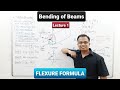 Bending of Beams || Flexure Formula_Bending Stress || Lecture 1