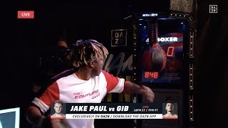 KSI & Logan Paul Do Punch Machine Challenge