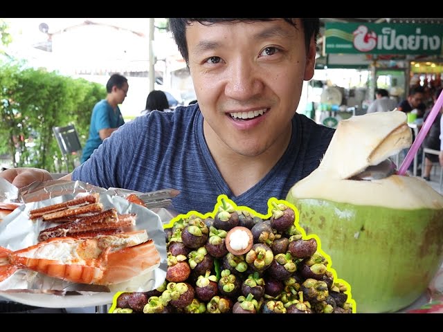 Thai STREET FOOD Tour of Or Tor Kor Market in Bangkok Thailand! | Strictly Dumpling