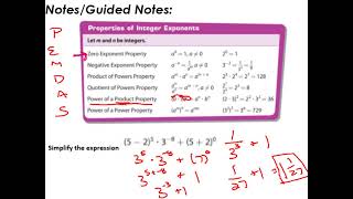 15.1 (Part 2) Integer Exponents