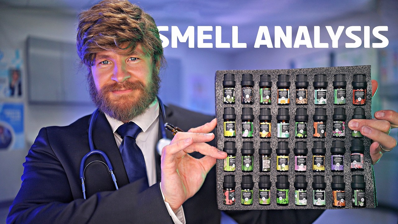 Smell Analysis for Sleep | ASMR Doctor Roleplay