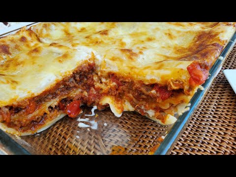 Video: Cara Membuat Lasagna Empuk Dengan Sayuran