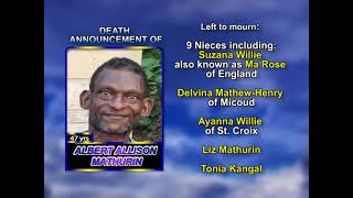 Albert Allison Mathurin long