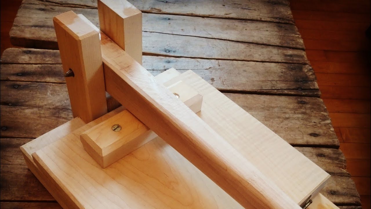 Making a tortilla press from salvaged wood and hardware. YouTube