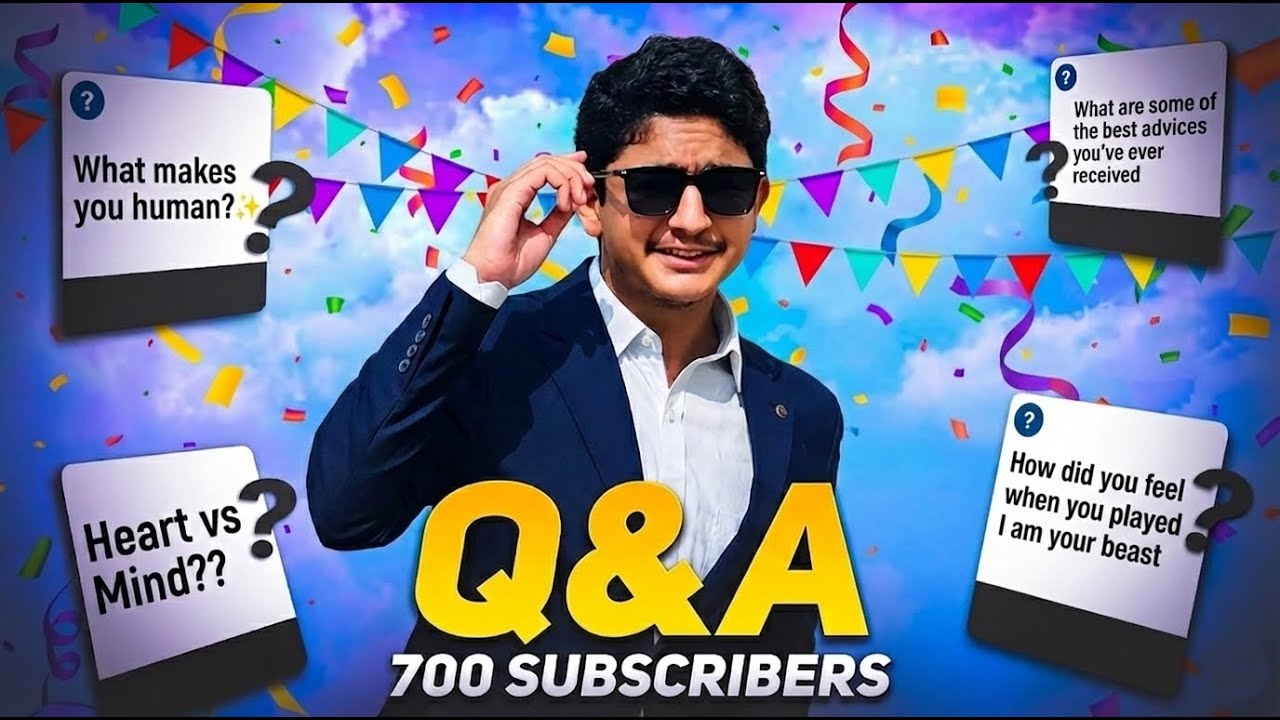 QNA with Ahmed Chachu | 700 Subscribers Special | Ahmed Chachu - YouTube