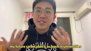 Self-introduction of Jintao Lu's PhD application to NTU