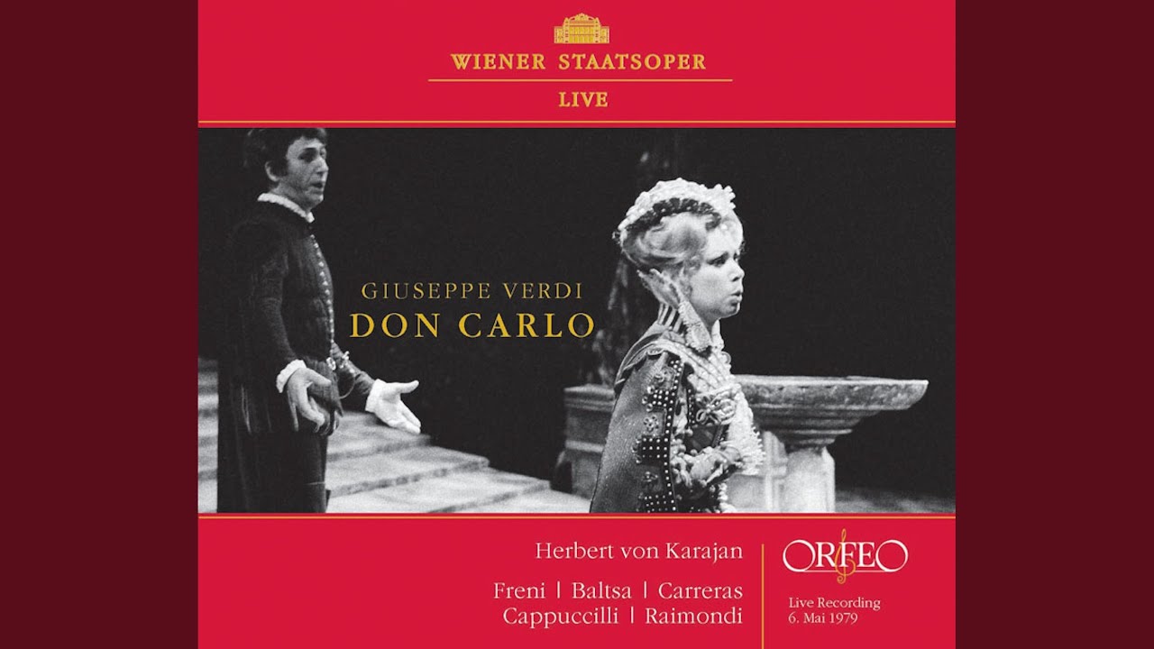 Don Carlos, Act II: Act II Scene 2: Nel posar sul mio capo la corona (Philip, Elizabeth,... bekijken op YouTube