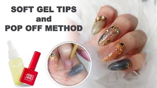 JELLO JELLO Peel off Base | SOFT GEL Tips | Application and REMOVAL