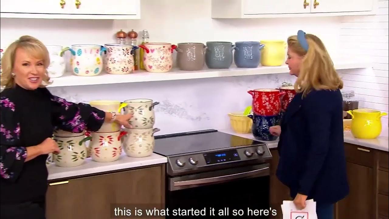 Temptations Supersize Store & More Large Utensil Crock on QVC YouTube