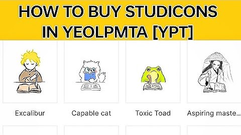 how to buy studicons in yeolpmta (ypt) tutorial
