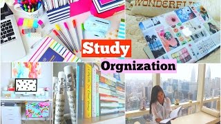 Study + Organization Tips for EXAMS (Midterms)