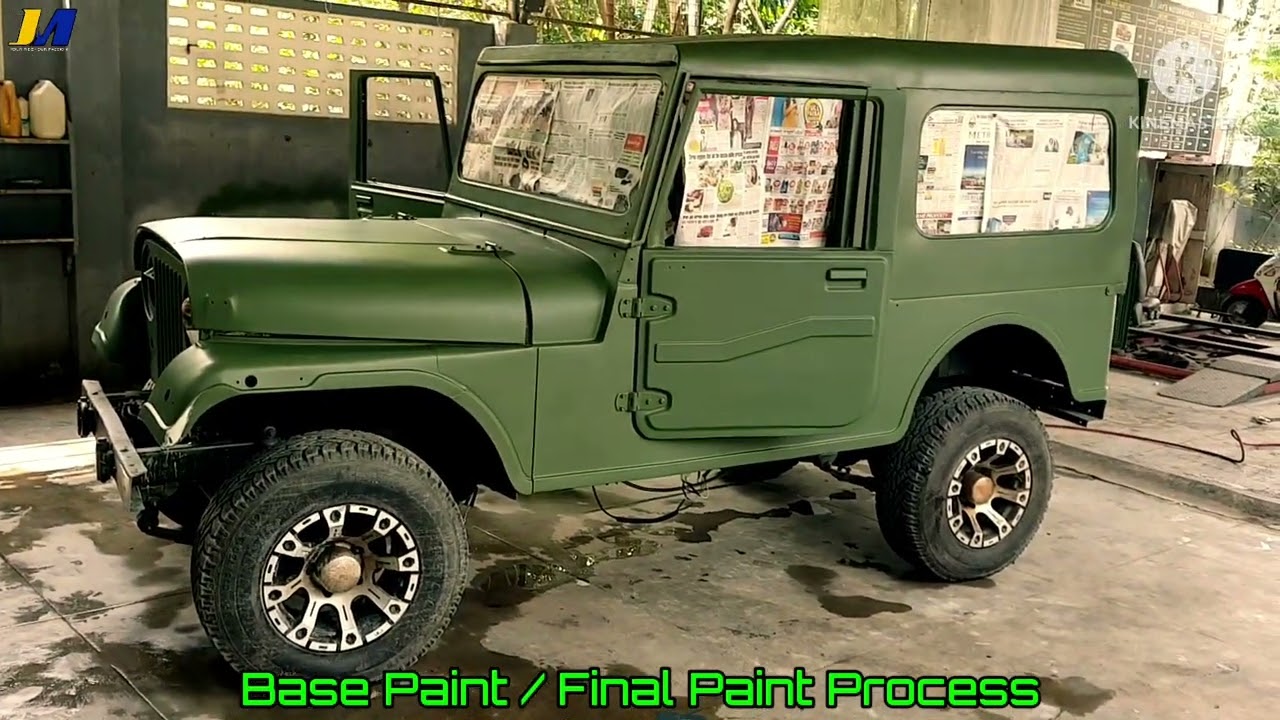 MM540 MAHINDRA JEEP RESTORATION !! #chennai #jmwerkz #mahindra #anandmahindra #mm540 #mm550