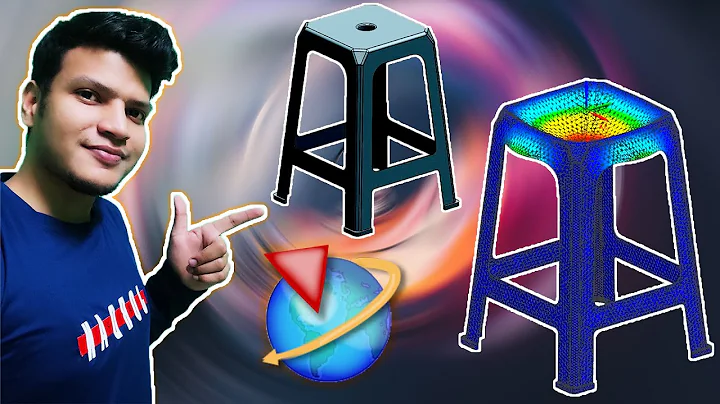 Finite element analysis in NX Siemens | Nastran | FEA | CFD  #short #shorts #shortvideo #trending #d