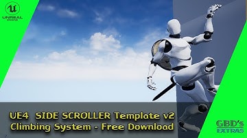 SideScroller Project template  v2 with Climbing System [ Free download ]