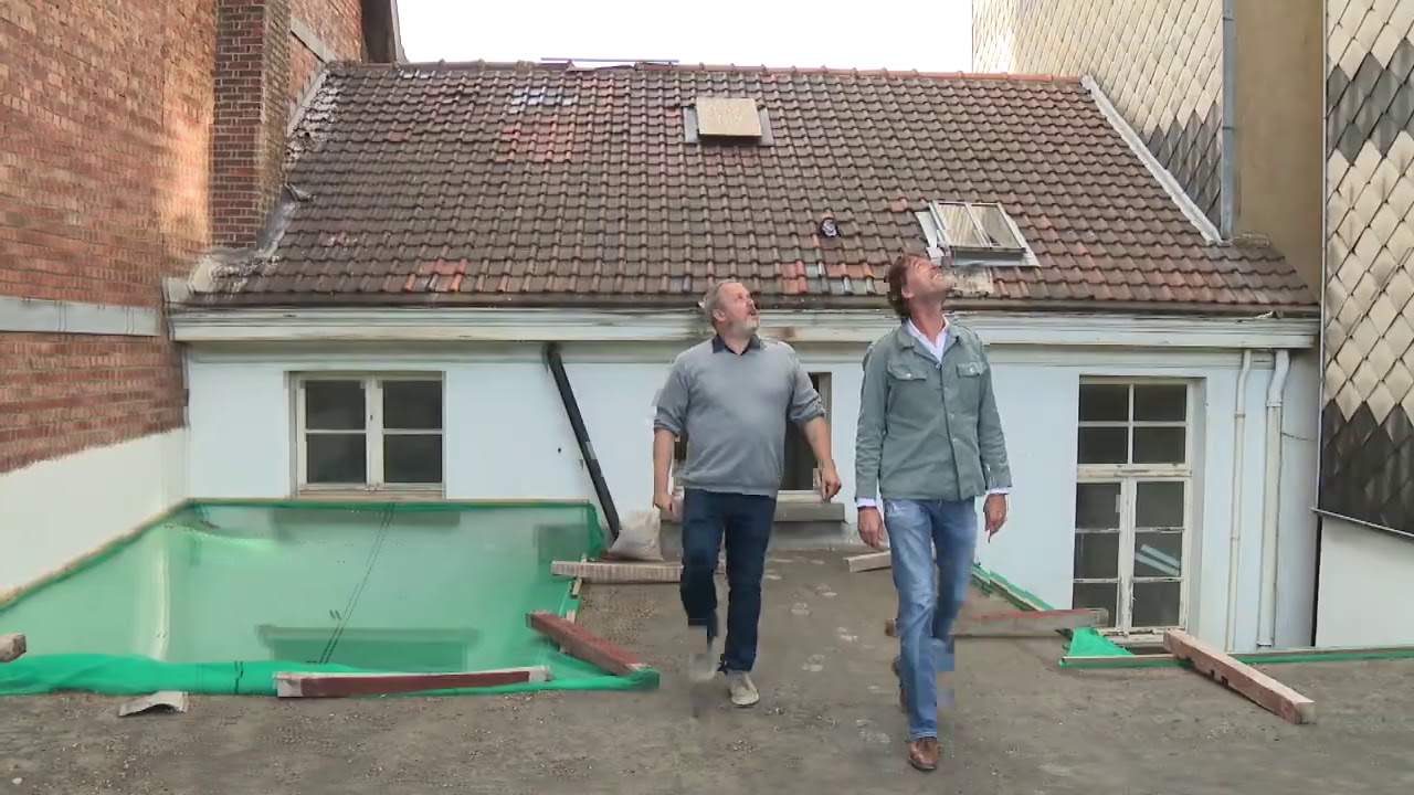 Ixelles : un jardin suspendu s'annonce sur une maison du boulevard Général Jacques