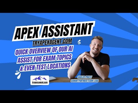 Ai Assistant with Real Estate Test Preparation tool - Realtor school!