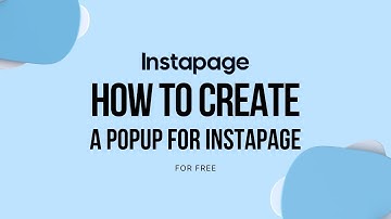 How to Create a Popup for Instapage for FREE