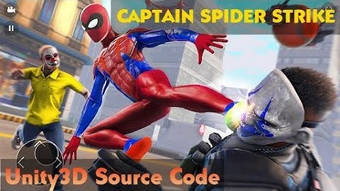 Unity3d Complete Game - CAPTAIN SPIDER STRIKE