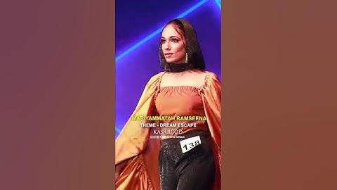 Mariyamath Ramseena | Ramp Walking | GITD Designer Hunt 2023 | #burnaboy  #trending #youtubeshorts