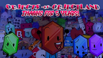 Objects Of Objectland: Thanks For 5 Years!