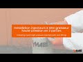 Vidéo: Injecteur ø12 AT Haute Pression en 2 parties