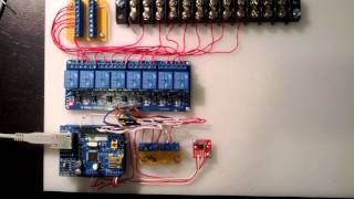 Arduino control sprinkler 8 zones