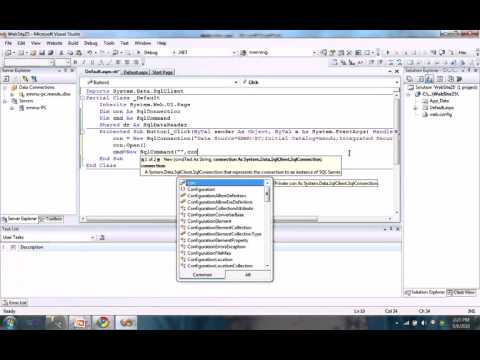 DATA READER in ASP.NET with VB CODE (www.mendublog.blogspot.com)