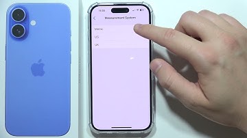 iPhone 16: How to Change Measurement System