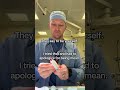 They say ‘just be yourself’… but apparently ‘myself’ needed to apologize for being mean