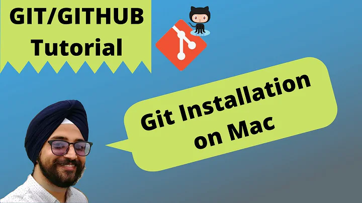 4. How to download and install Git on Mac | Installing Git for a Mac | Git tutorial for begineer