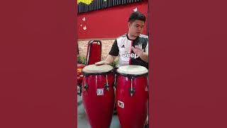 Latihan bermain conga lagu 1 by couch faiez