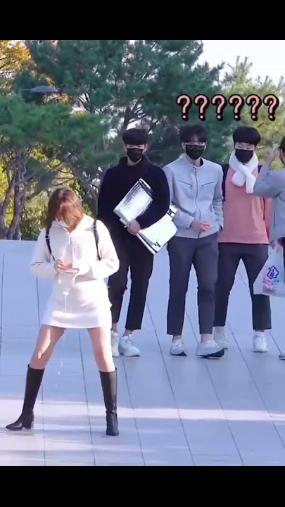 Peeing in public prank # korean prank