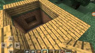 как сделать потайную дверь в minecraft pe(Это видео создано с помощью видеоредактора YouTube (http://www.youtube.com/editor), 2015-07-13T07:00:14.000Z)