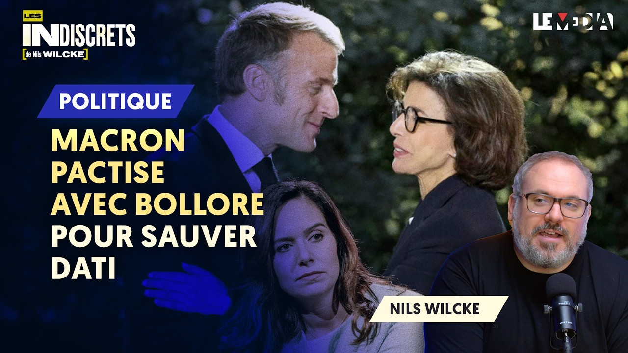 MACRON PACTISE AVEC BOLLORE POUR SAUVER DATI