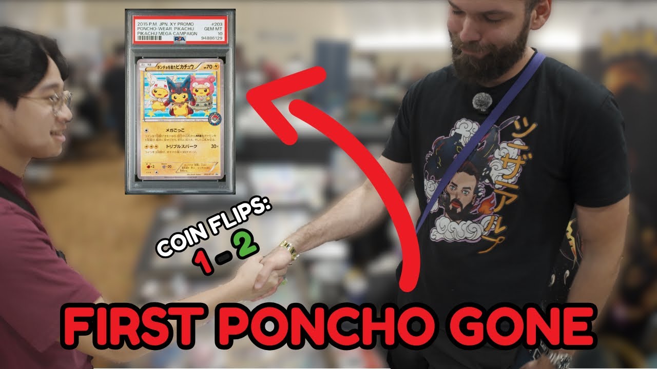 My Only PONCHO Was LOST?! | Vendor POV @ Space Coast Card Show Day 2