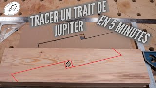 Tracer un trait de jupiter en 5 minutes